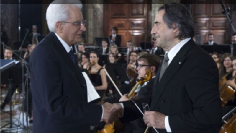 Il “Concerto per Dante” di Riccardo Muti al Quirinale