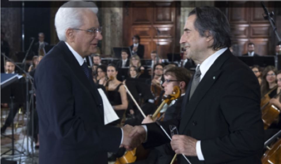 Il “Concerto per Dante” di Riccardo Muti al Quirinale